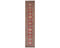 13 Feet Red Kazak Afghan Hand Knotted Wool Runner Rug